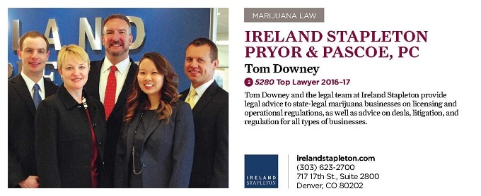 Ireland Stapleton Marijuana Law
