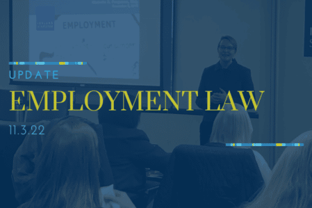 Employment Law Update 2022