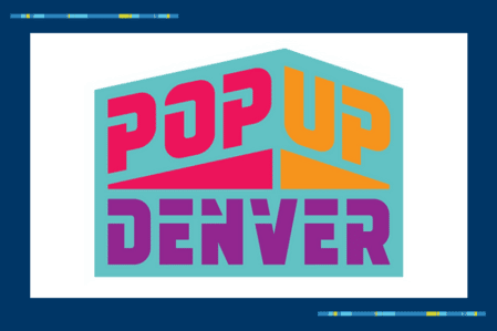 Image displays Popup Denver's logo.