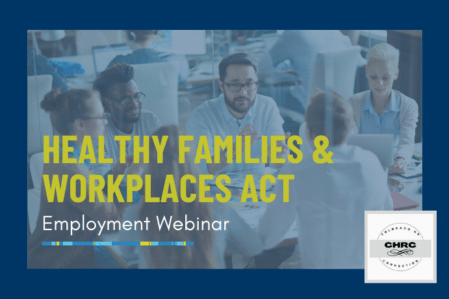 Healthy Families & Workplaces Act Webinar