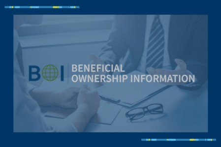 Corporate Transparency Act Compliance – Beneficial Ownership Information